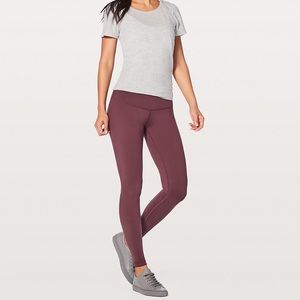 Maroon Lululemon leggings